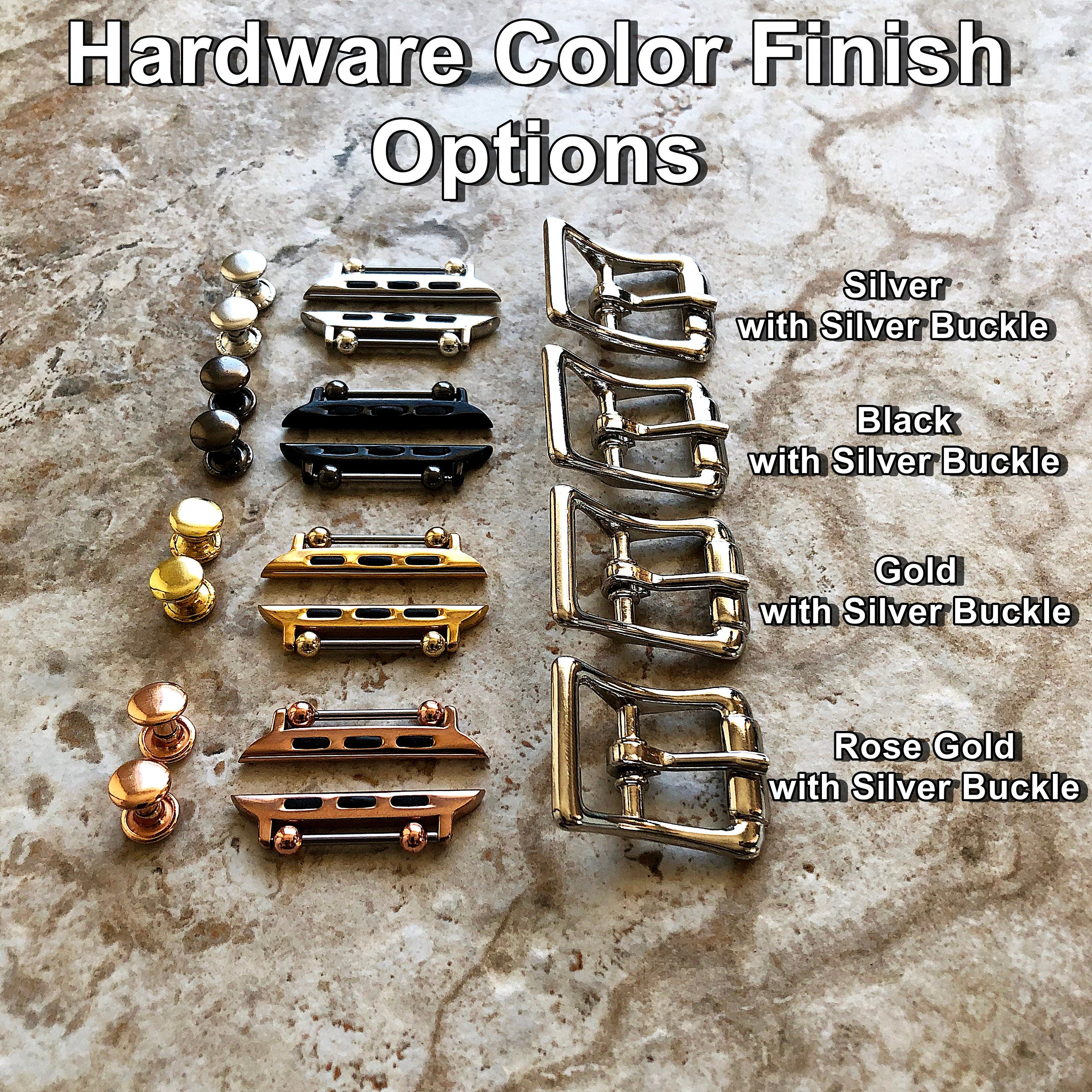 Apple Gold Color Triple Wrap Around Wrist Leather Band for iWatch All Series 38mm 40mm 41mm 42mm 44mm 45mm 49mm Bracelet Strap